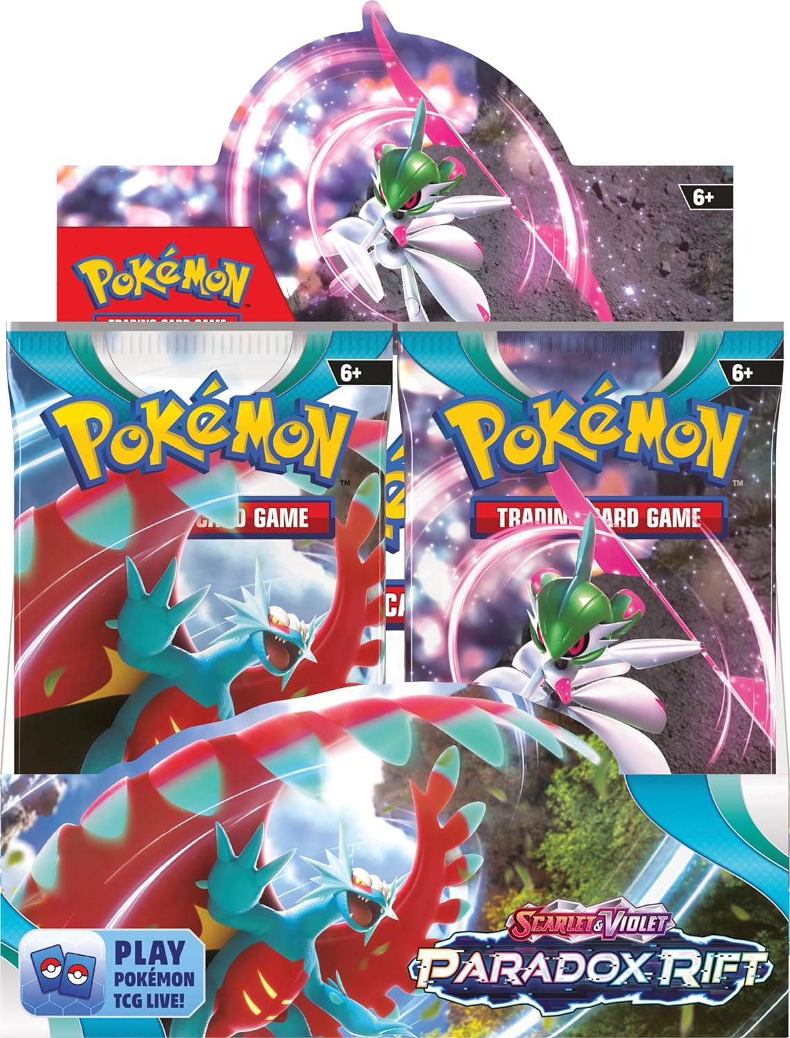 Pokemon TCG Scarlet & Violet: Paradox Rift Sealed Booster Pack - WiredVillage Games - The Pokémon Company